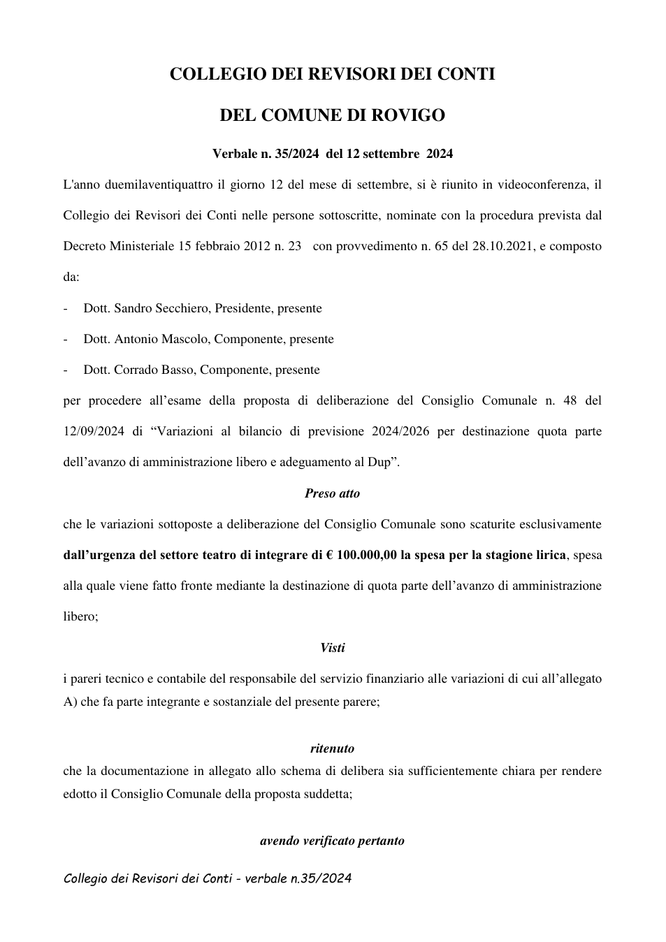 Pagina 1 del documento
