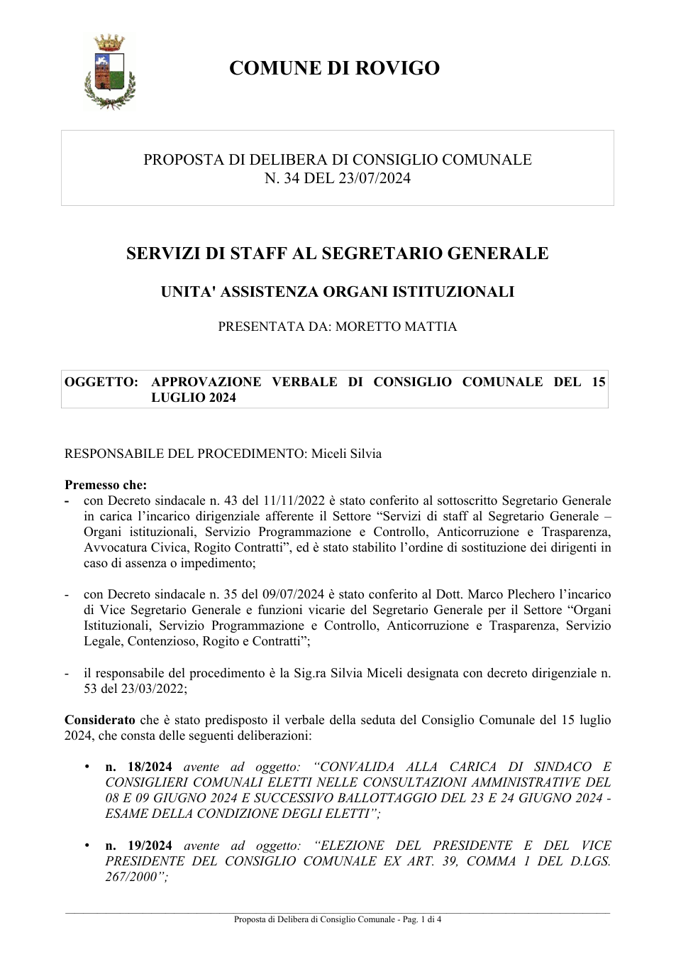 Pagina 1 del documento