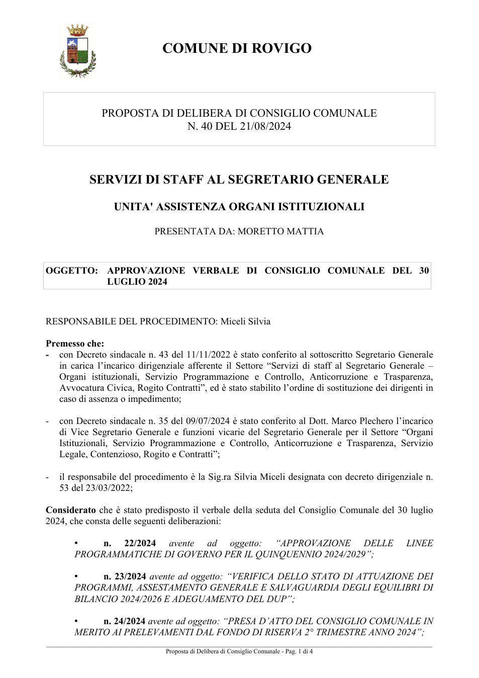 Pagina 1 del documento