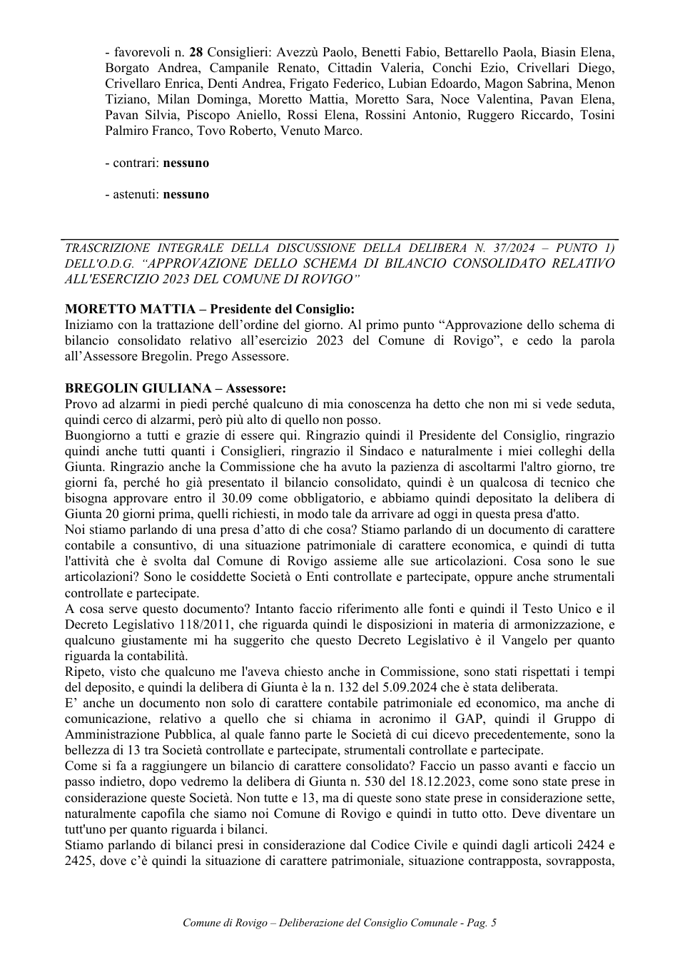 Pagina 5 del documento