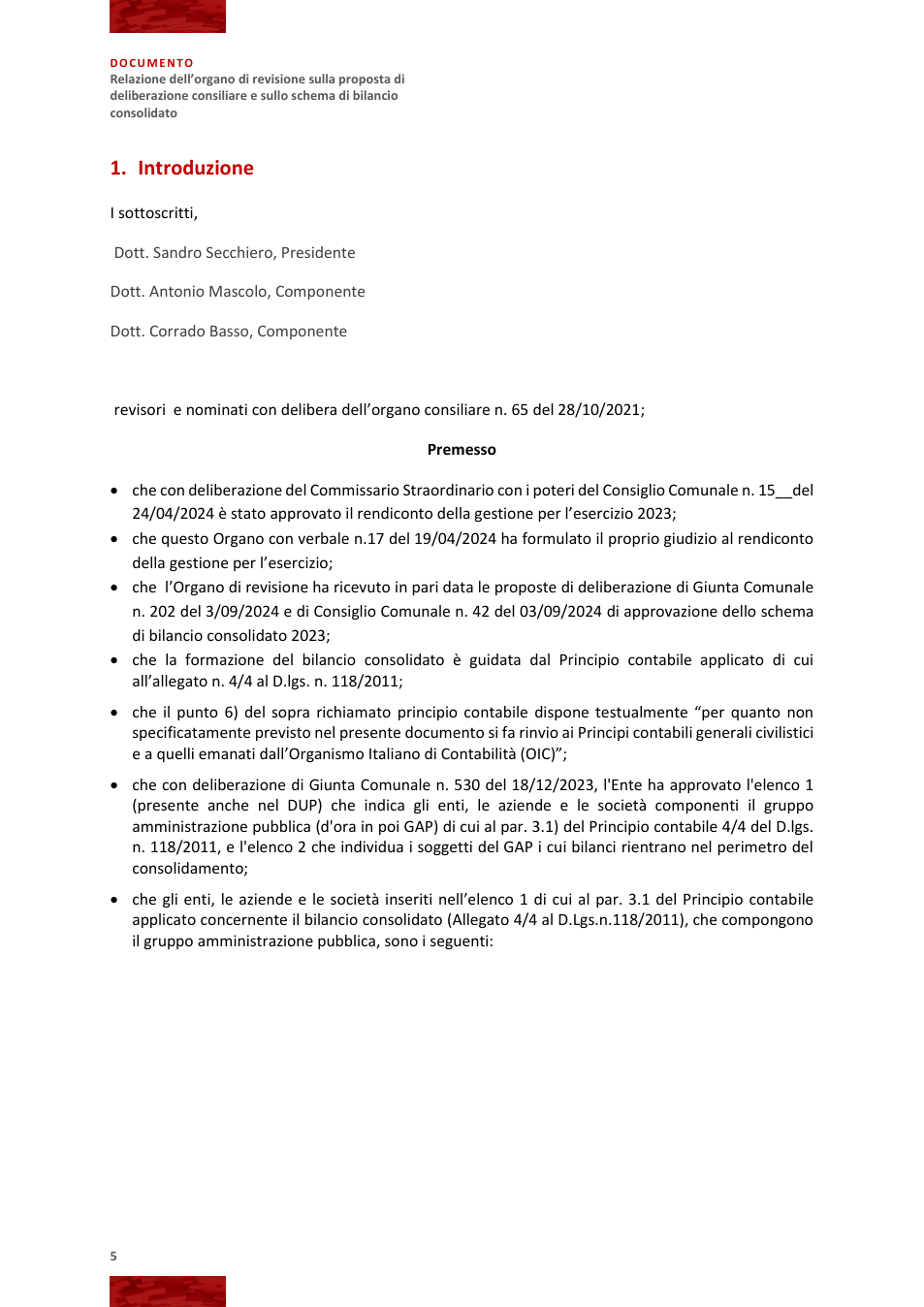 Pagina 5 del documento