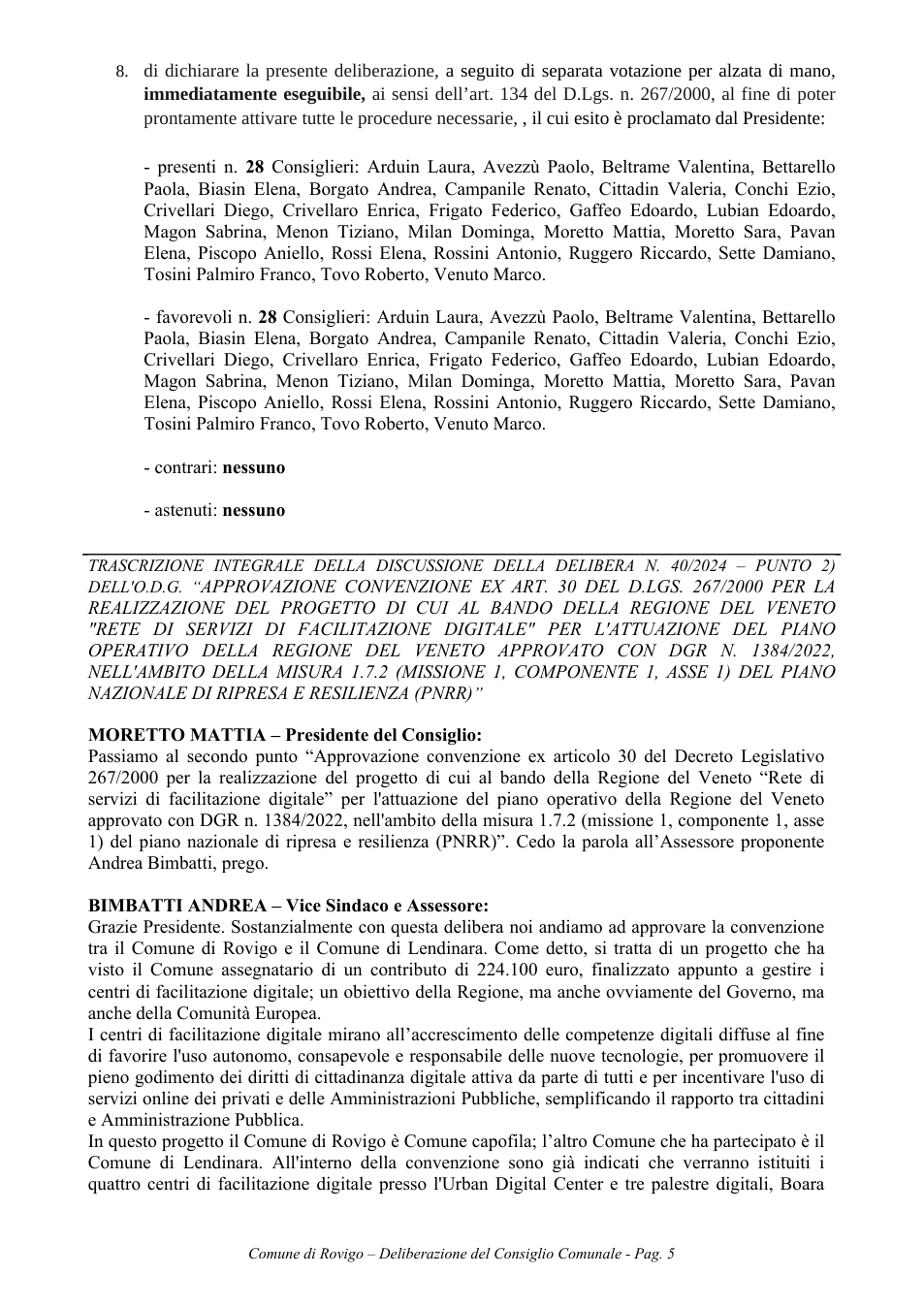 Pagina 5 del documento