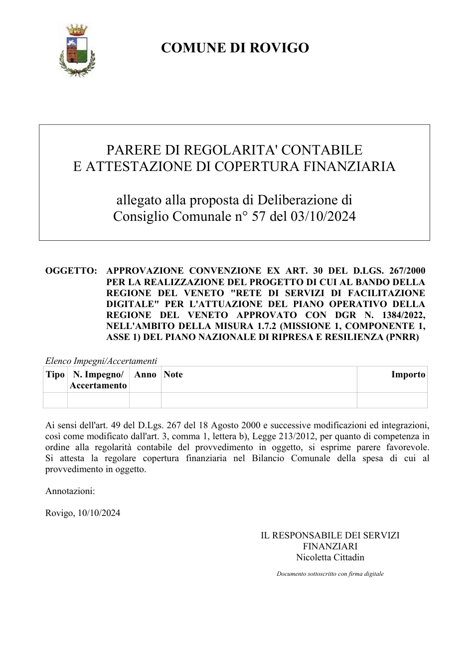 Pagina 1 del documento