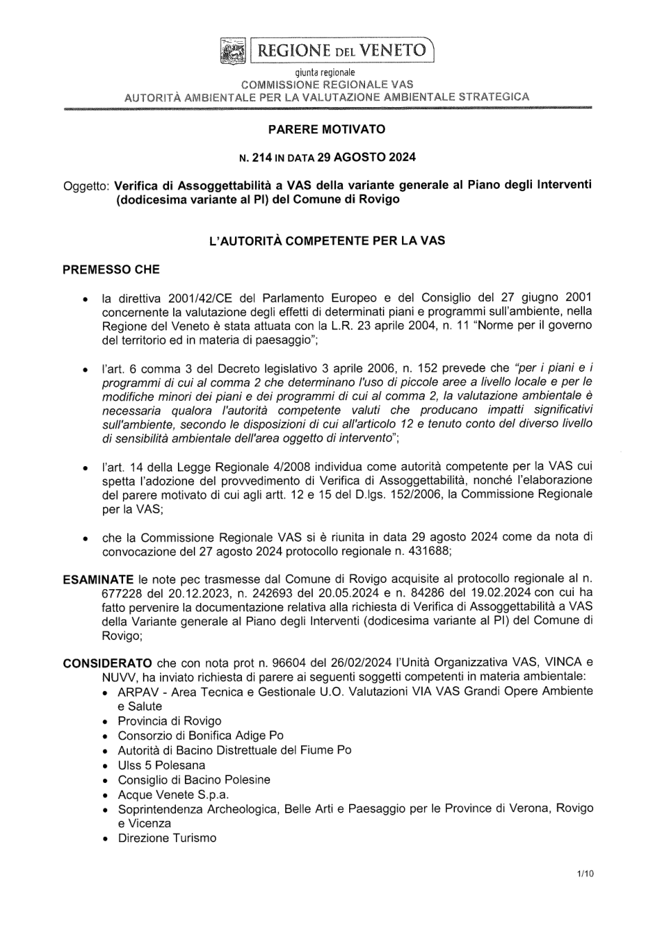 Pagina 1 del documento