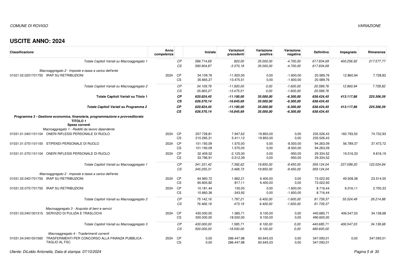 Pagina 5 del documento