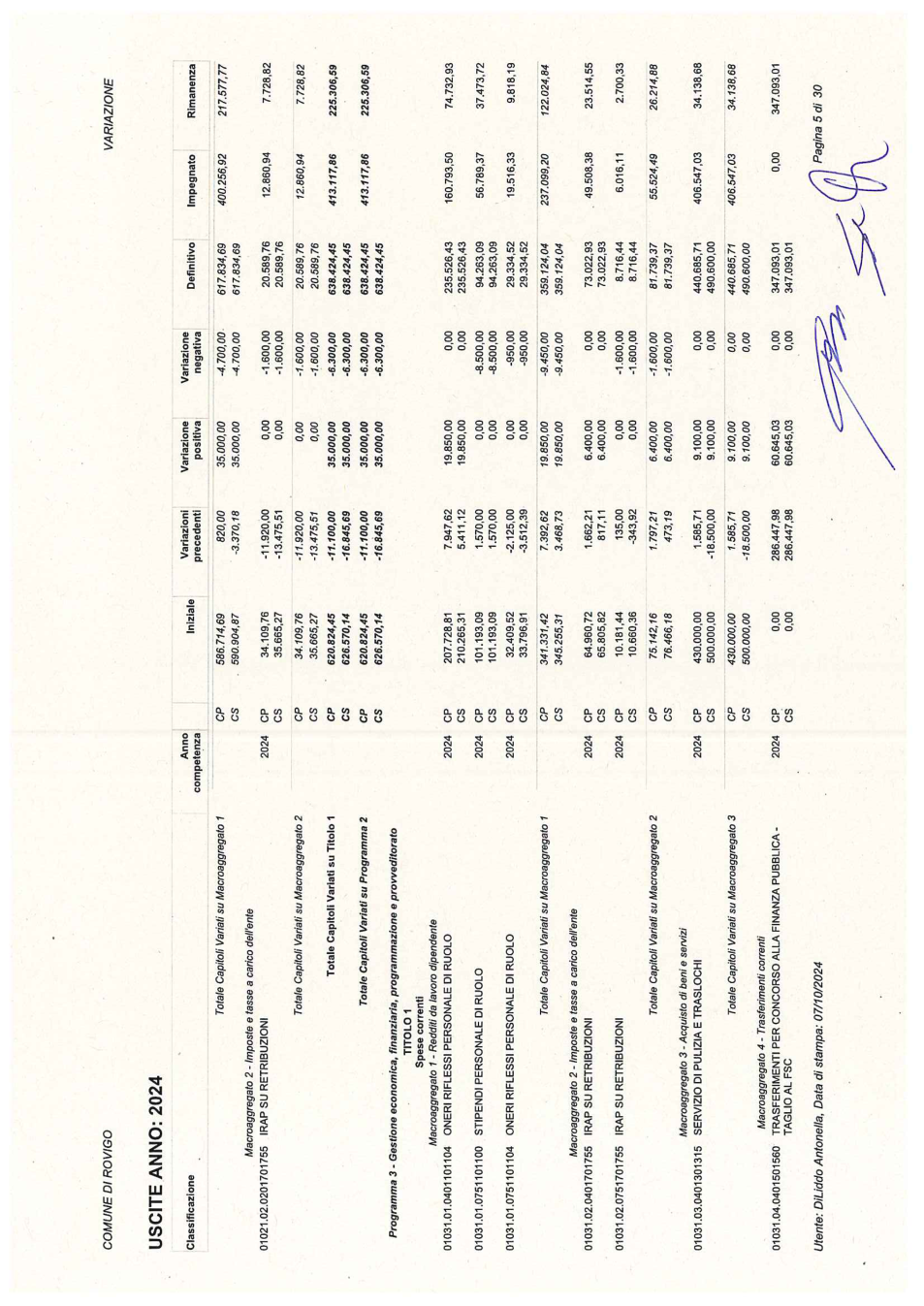 Pagina 5 del documento