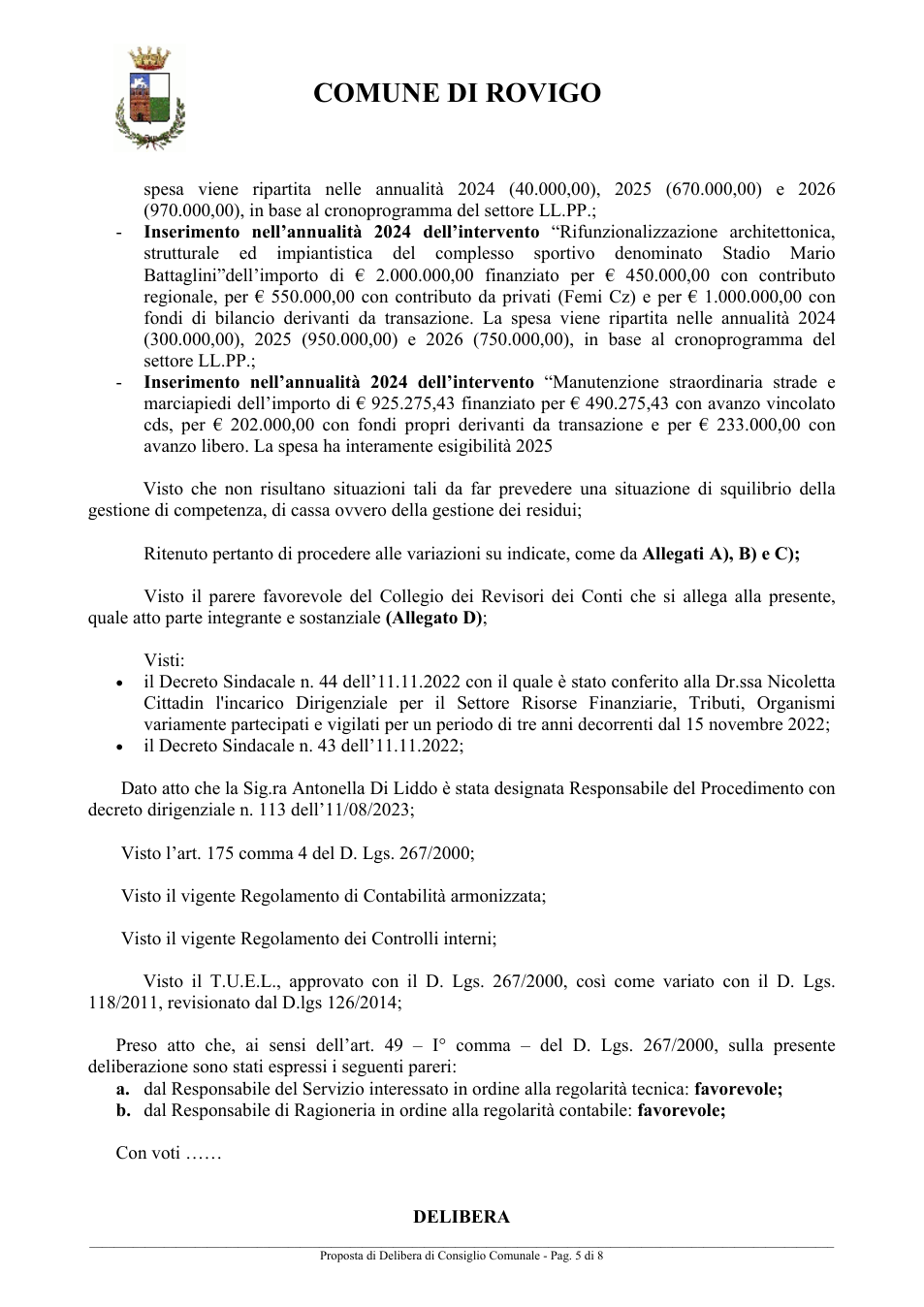Pagina 5 del documento