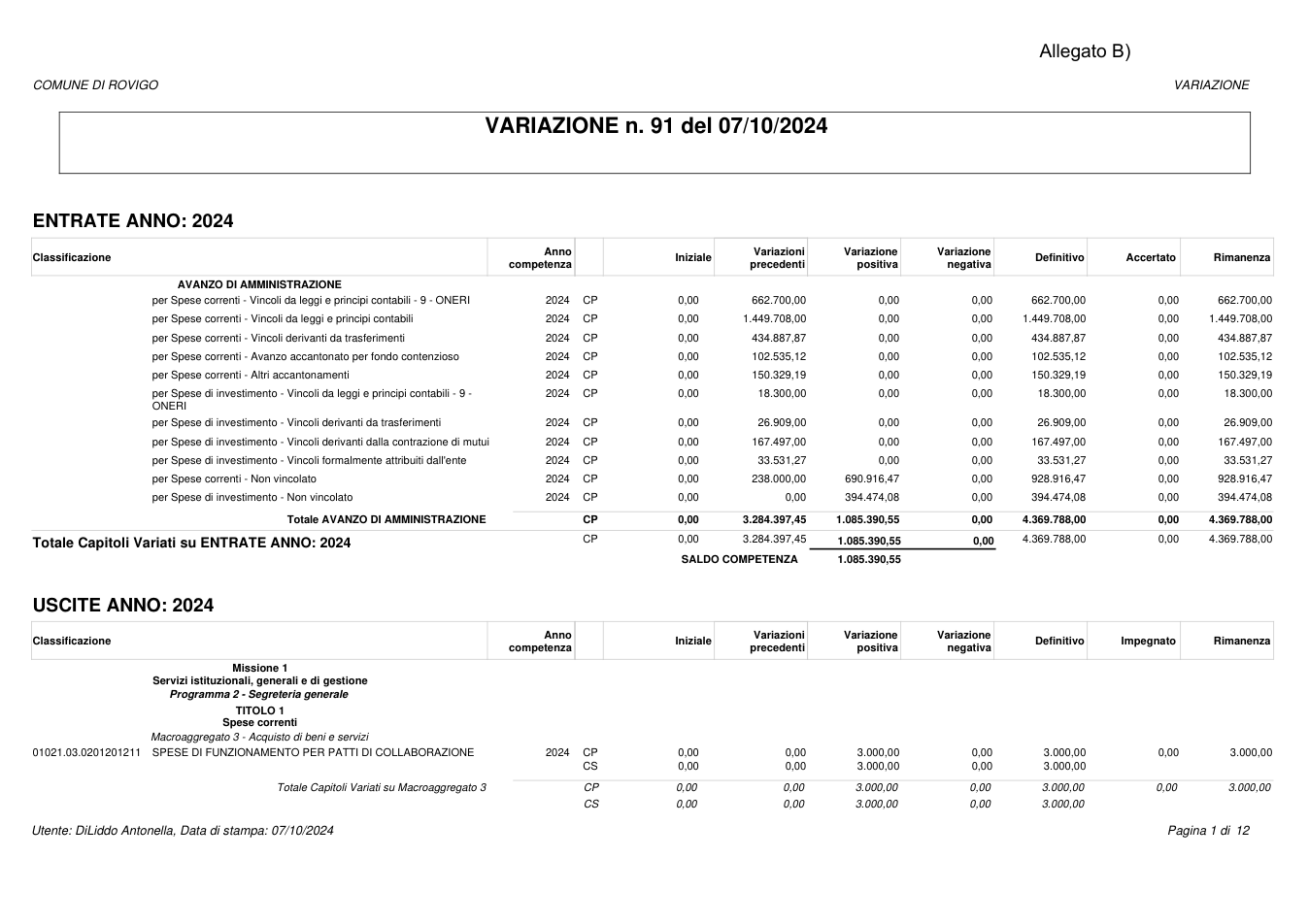 Pagina 1 del documento