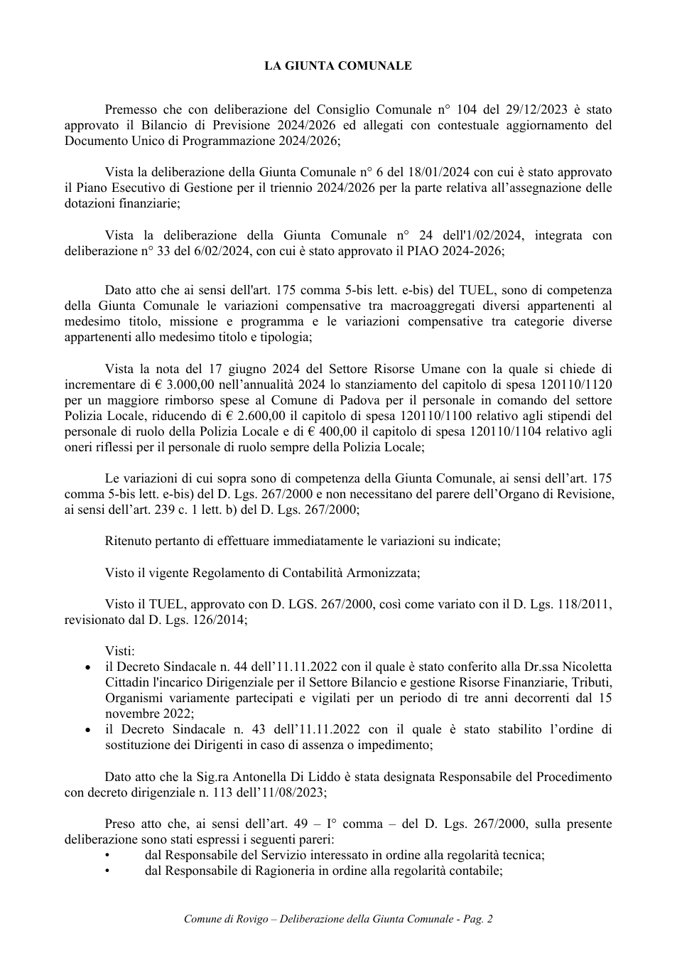 Pagina 2 del documento