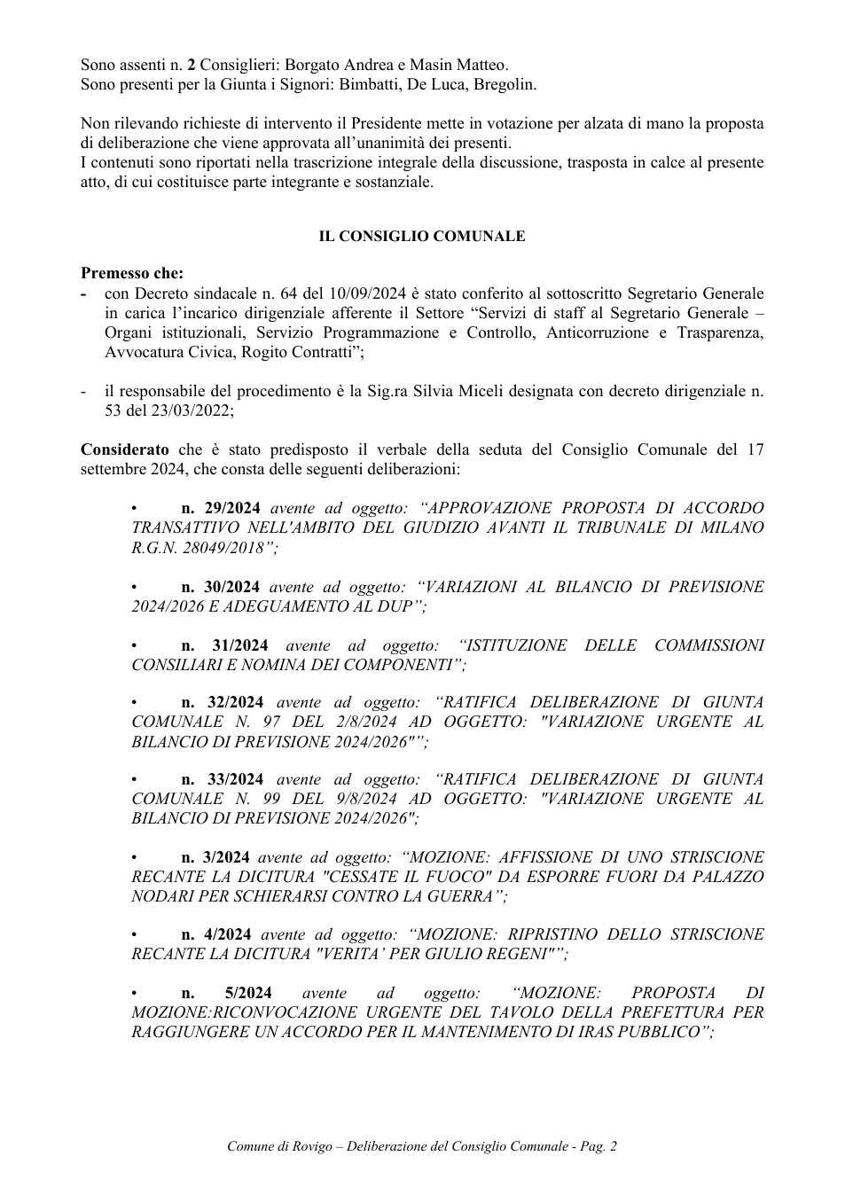 Pagina 2 del documento