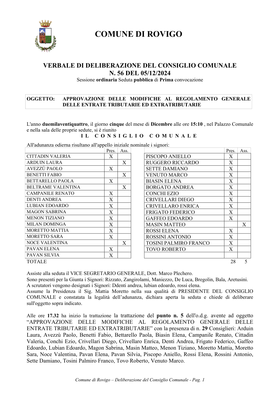 Pagina 1 del documento
