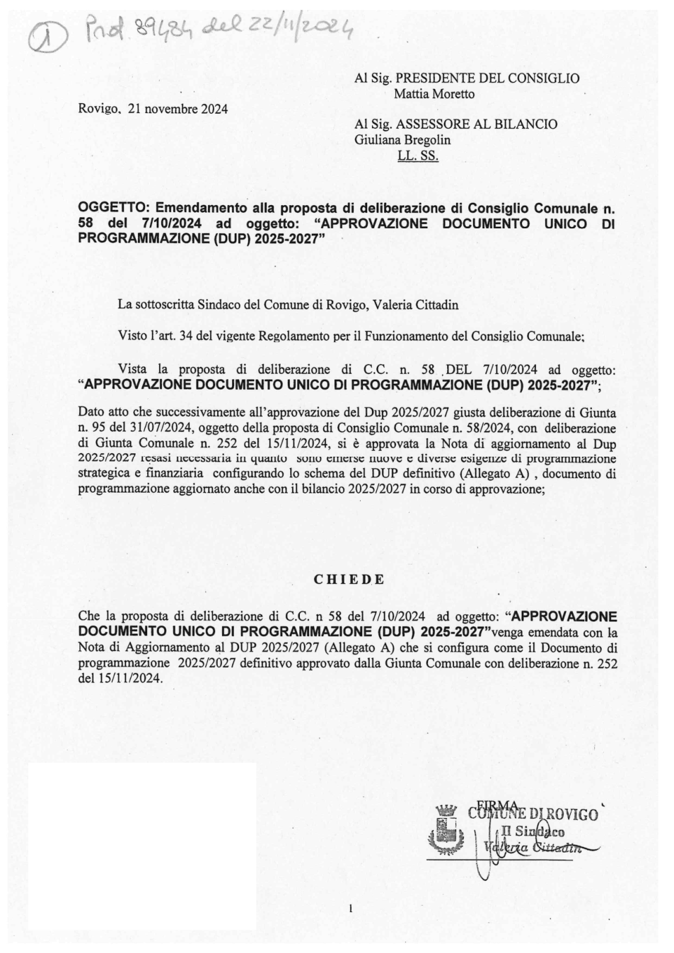 Pagina 1 del documento