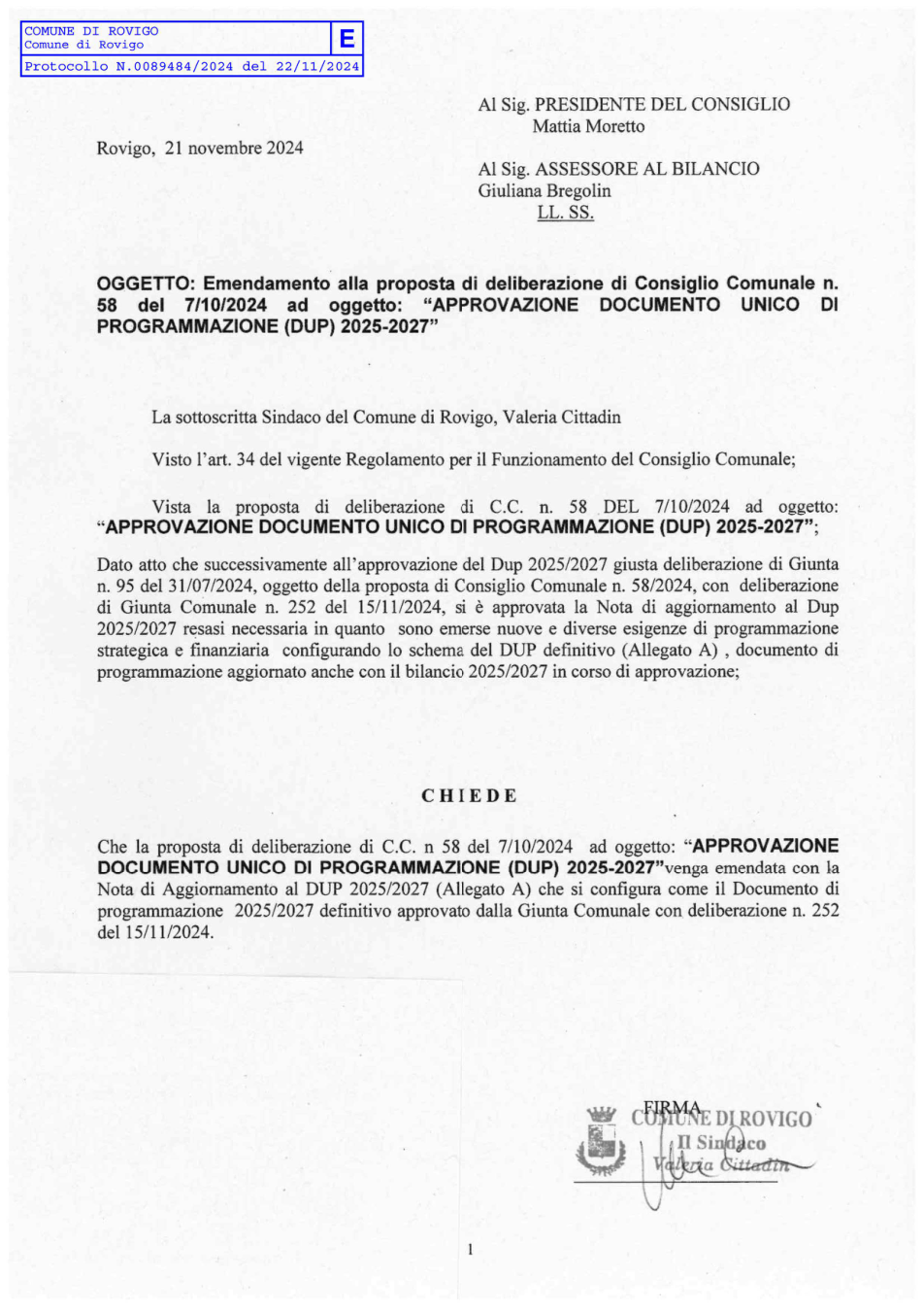 Pagina 1 del documento
