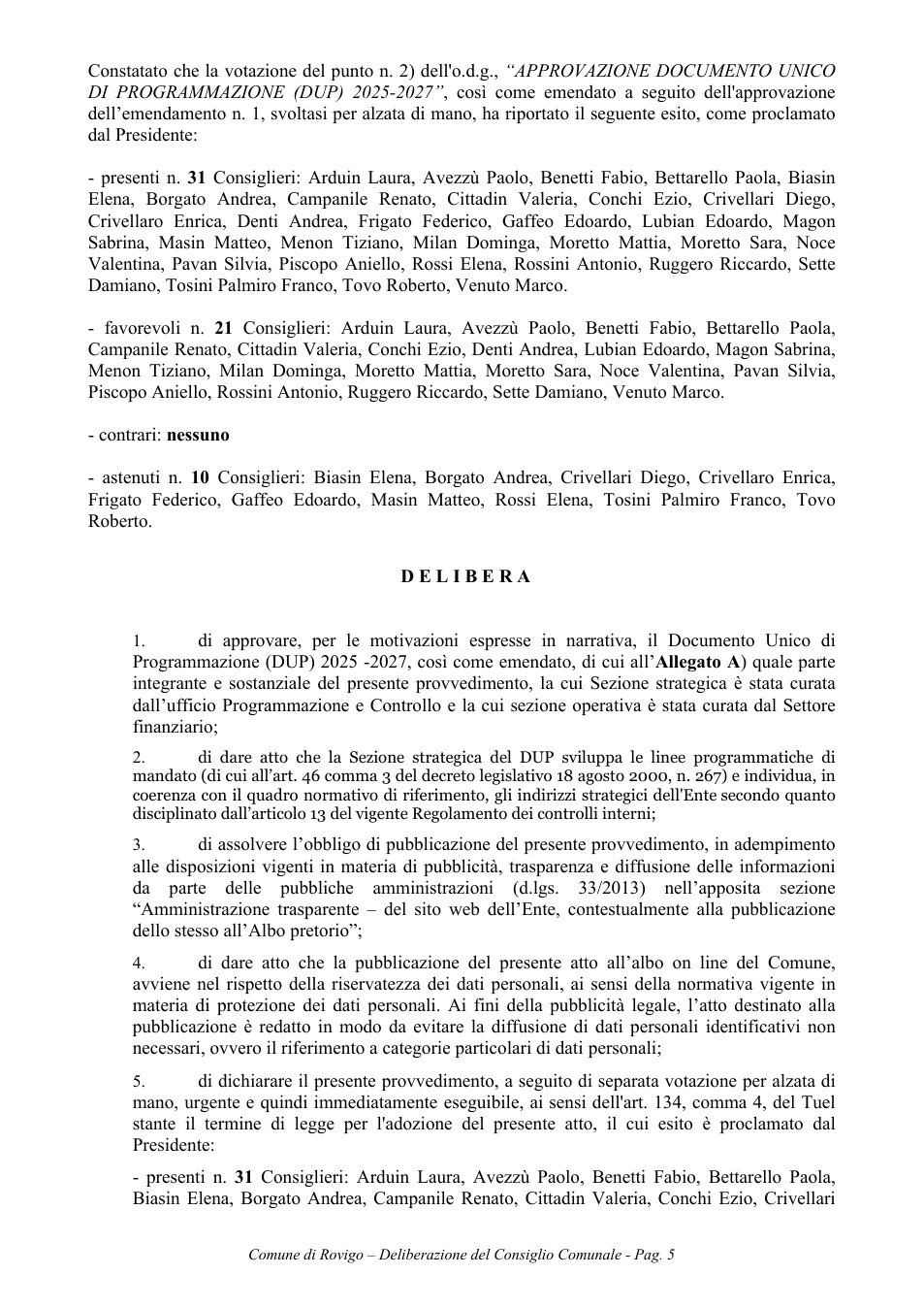 Pagina 5 del documento