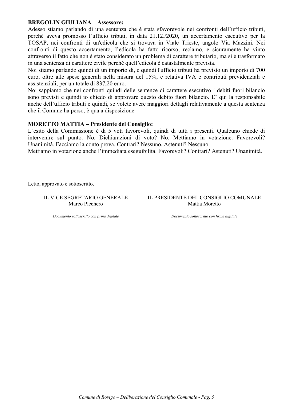 Pagina 5 del documento