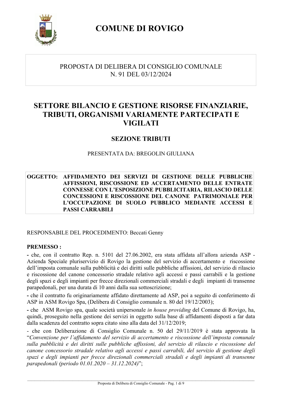 Pagina 1 del documento