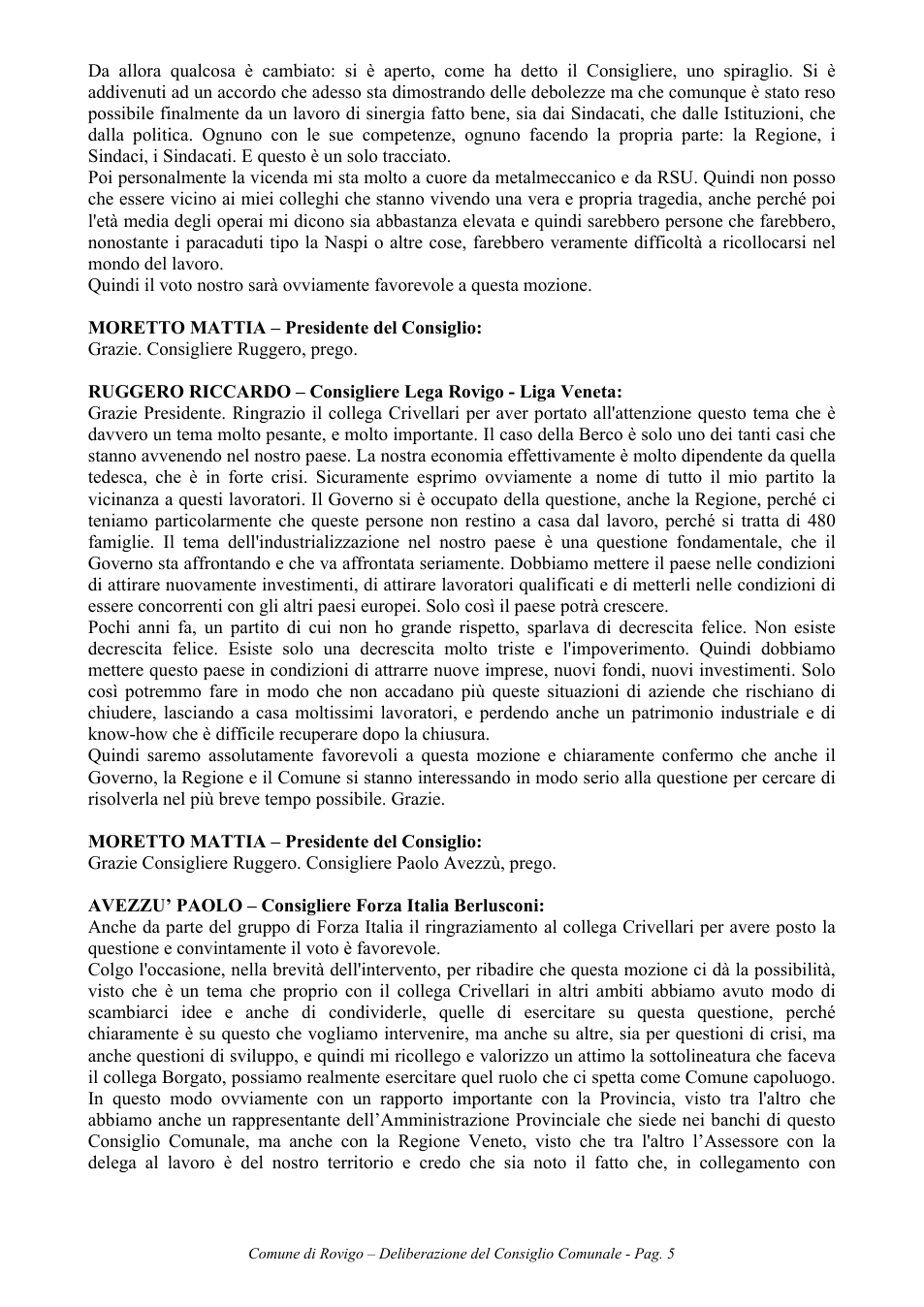 Pagina 5 del documento