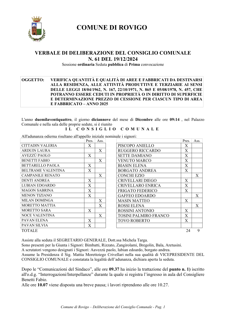 Pagina 1 del documento