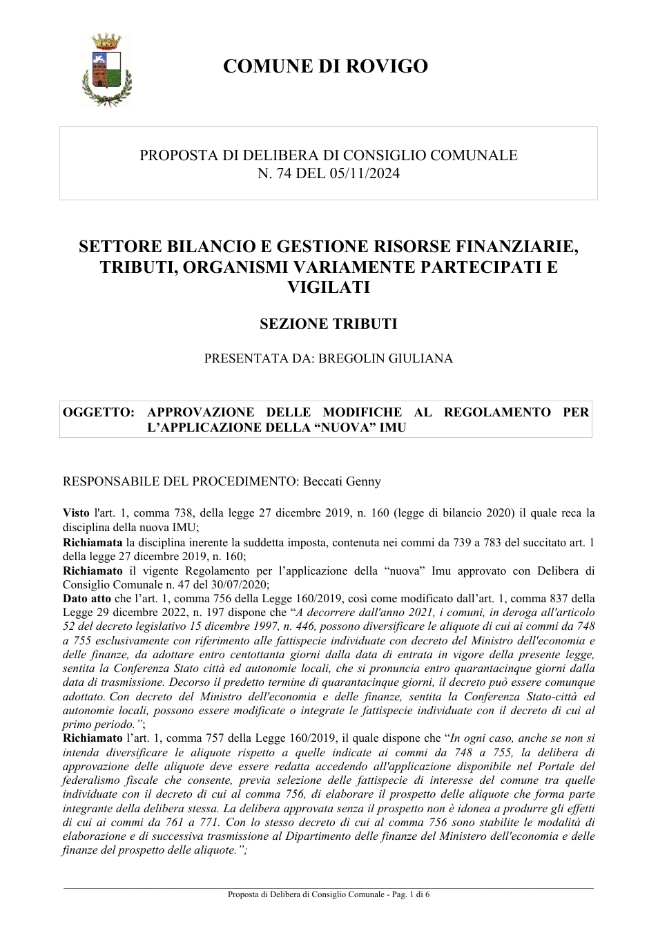 Pagina 1 del documento