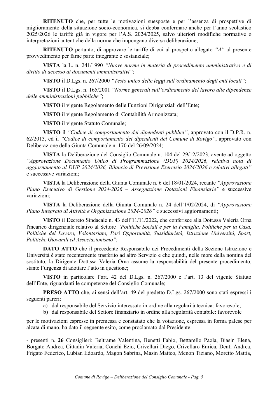 Pagina 5 del documento