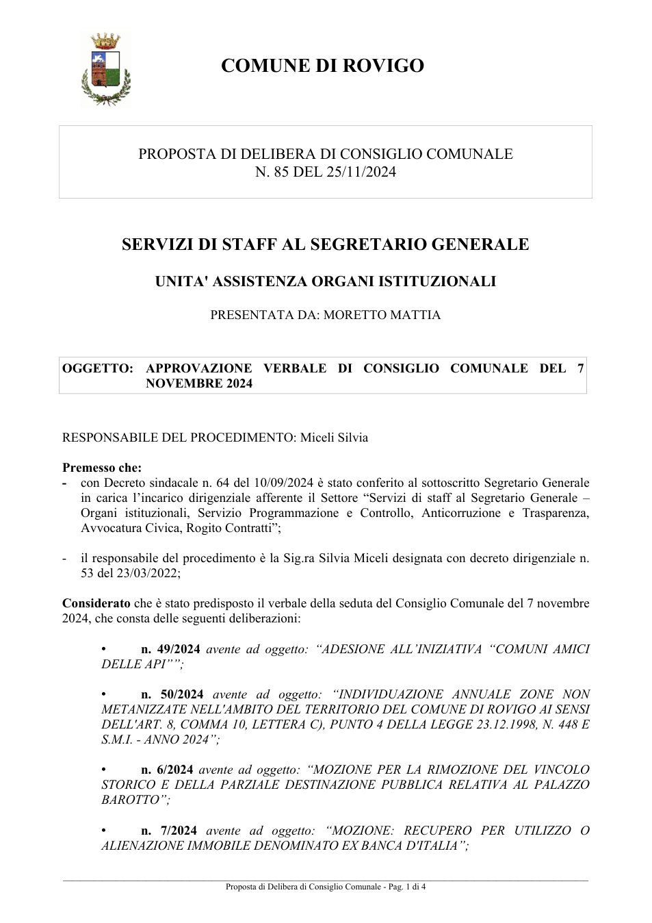 Pagina 1 del documento