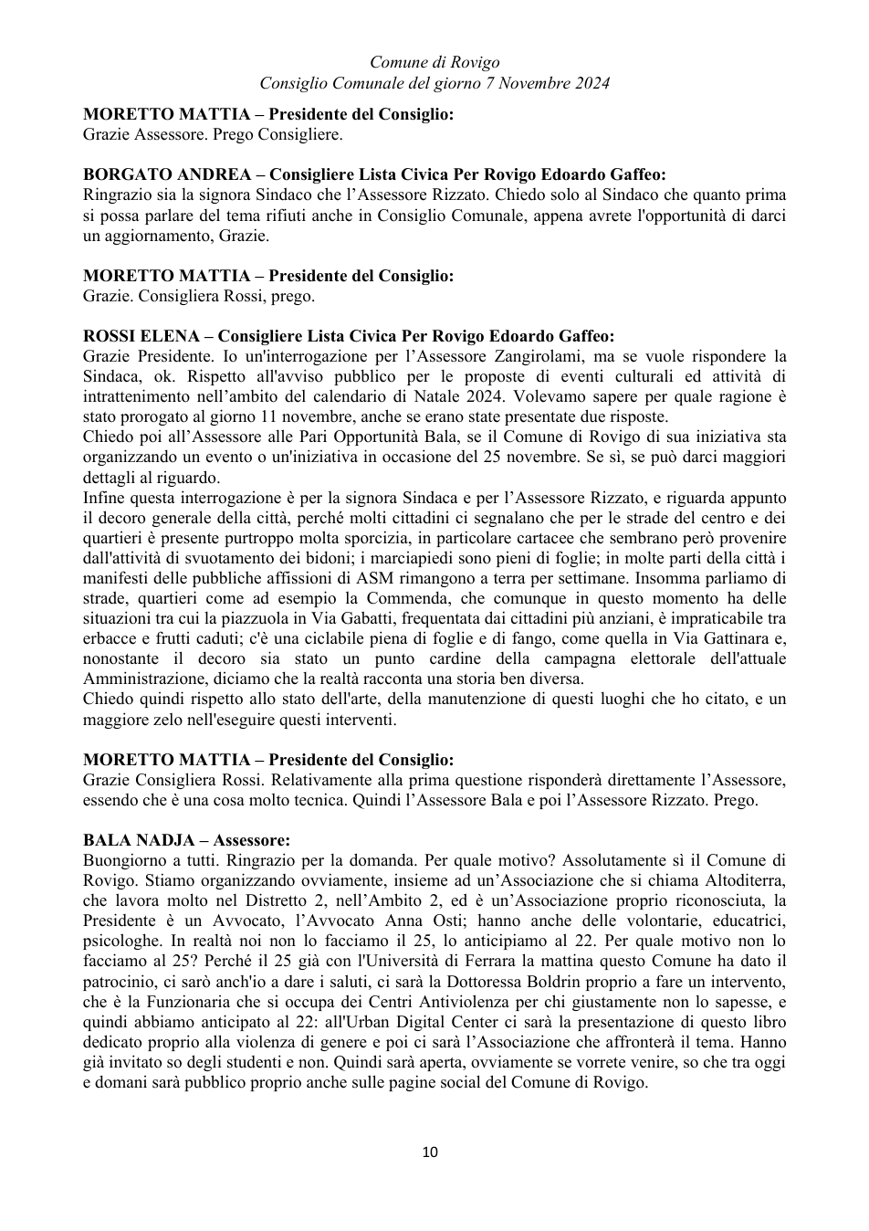 Pagina 10 del documento