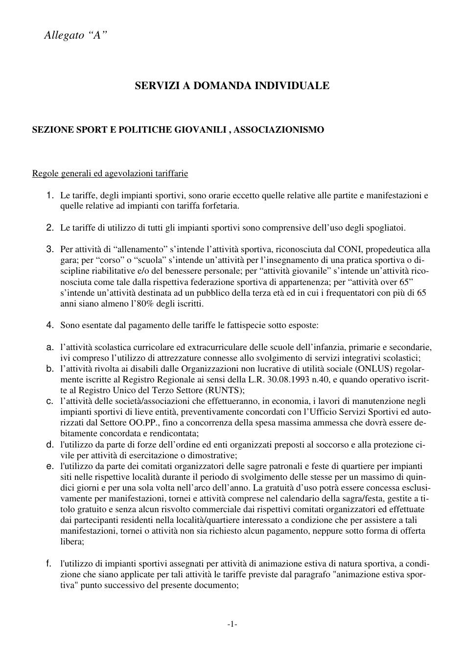 Pagina 1 del documento