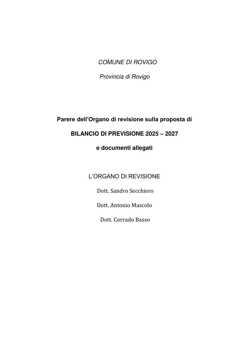 Pagina 1 del documento