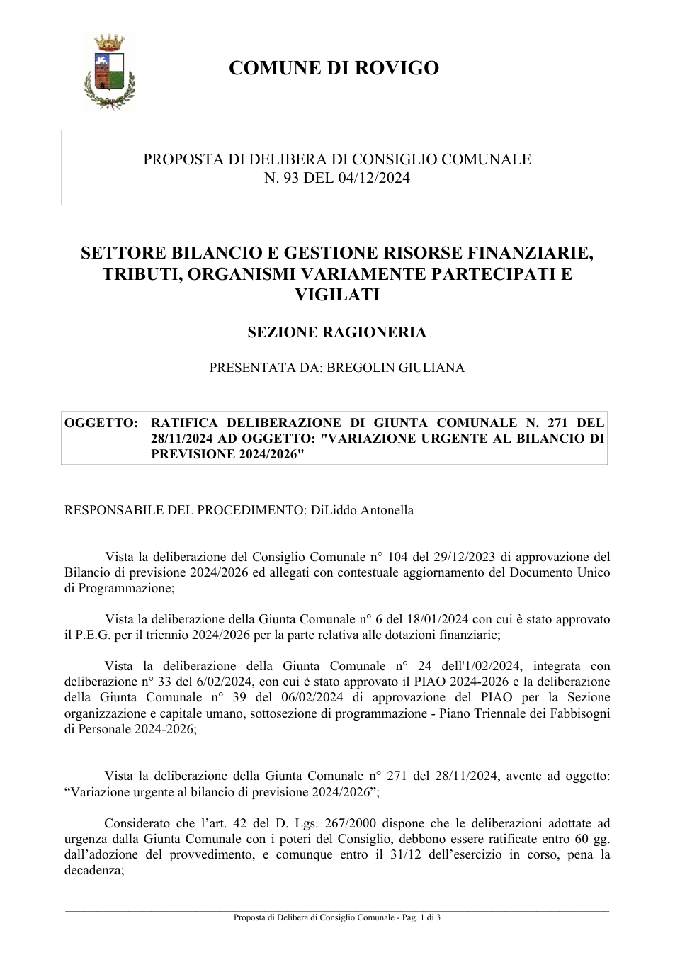 Pagina 1 del documento
