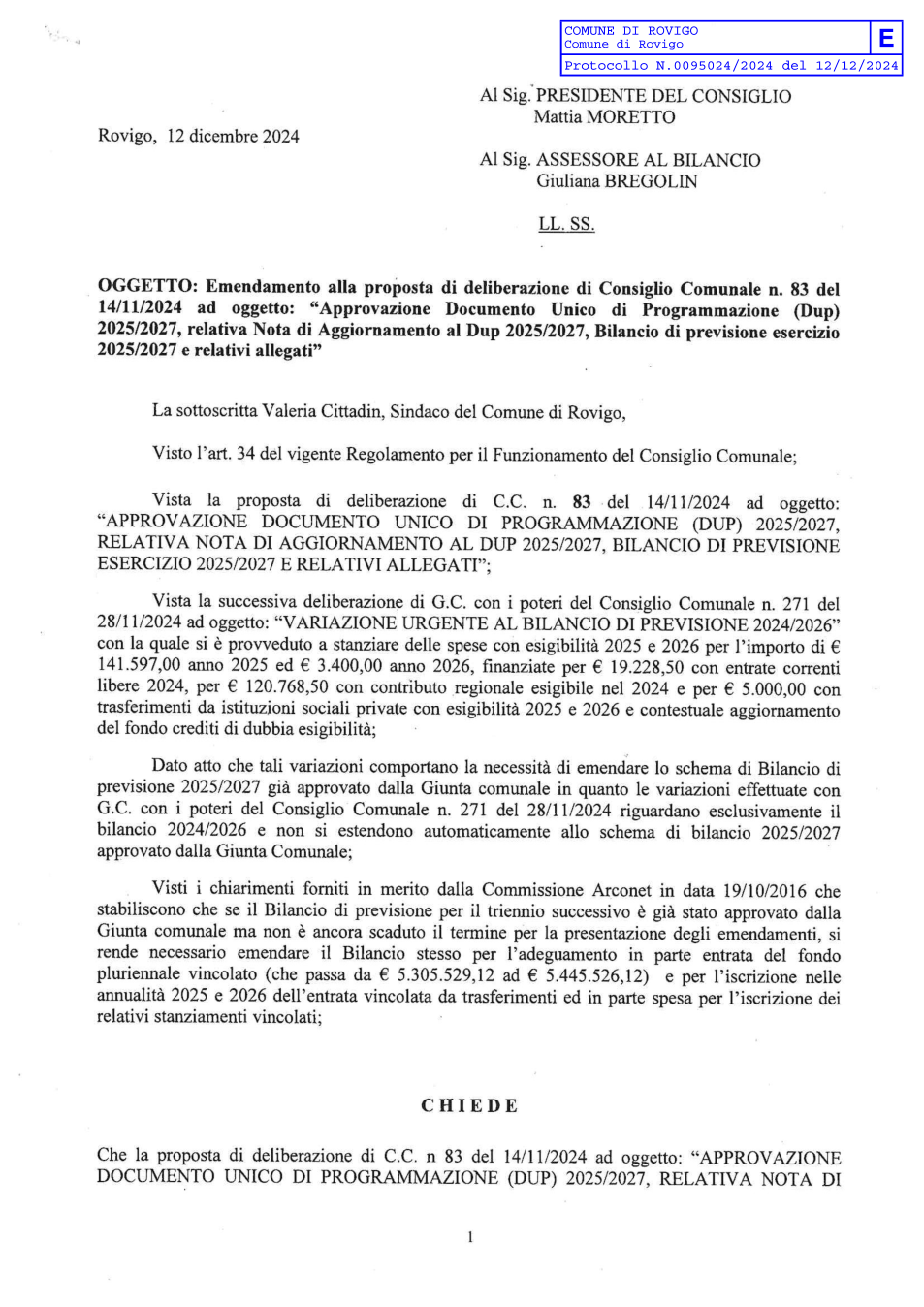 Pagina 1 del documento