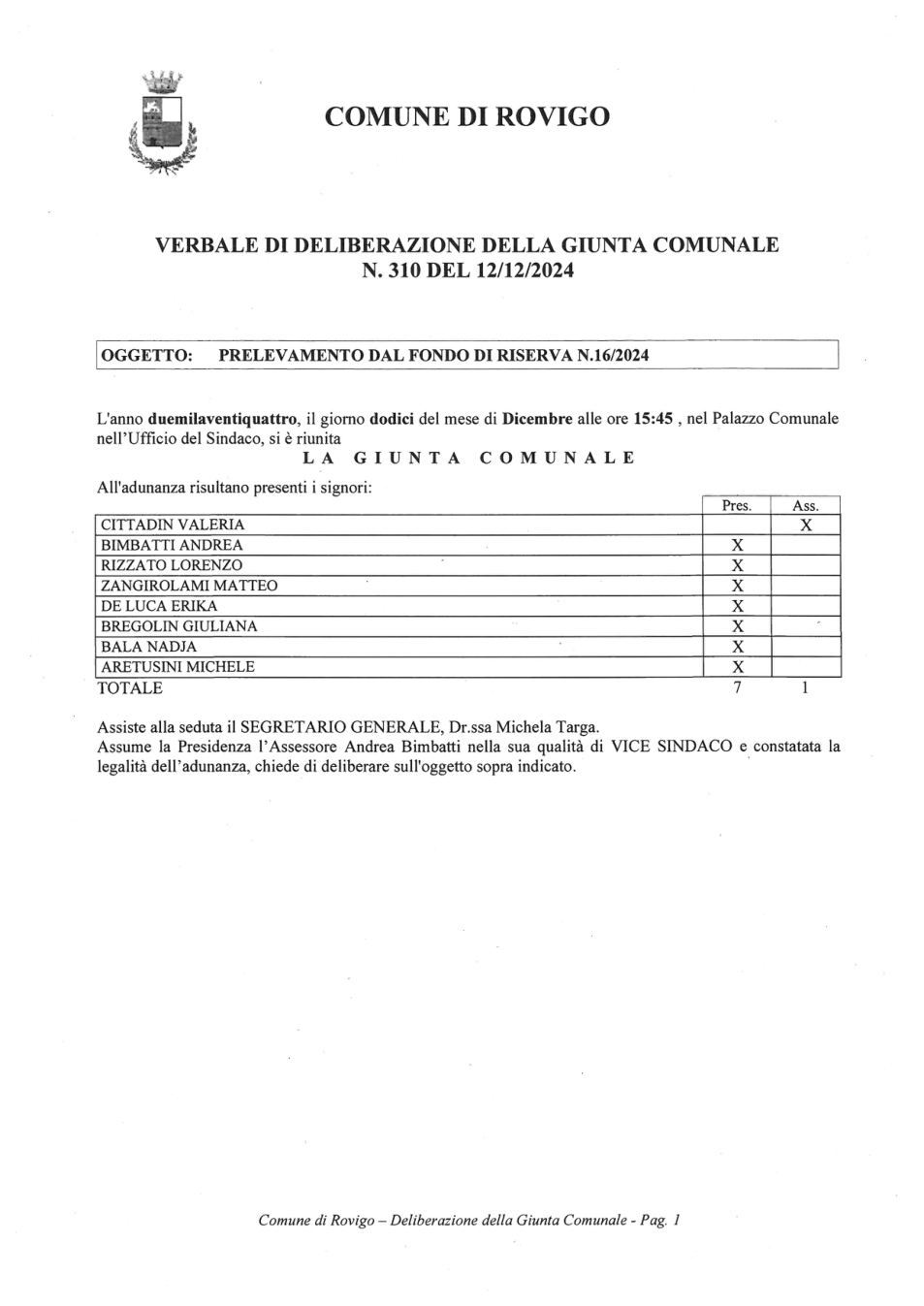 Pagina 1 del documento
