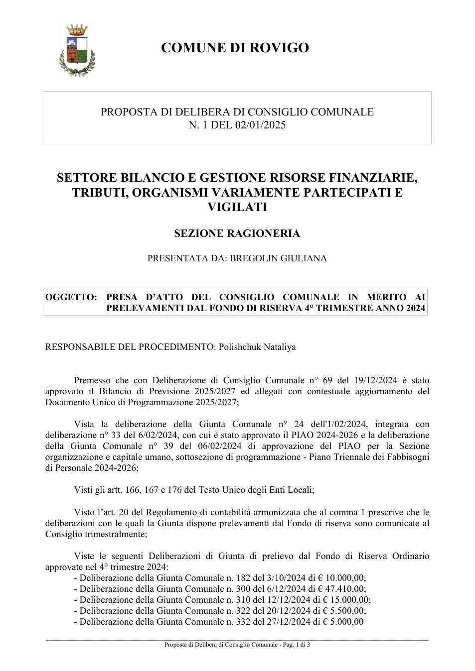 Pagina 1 del documento