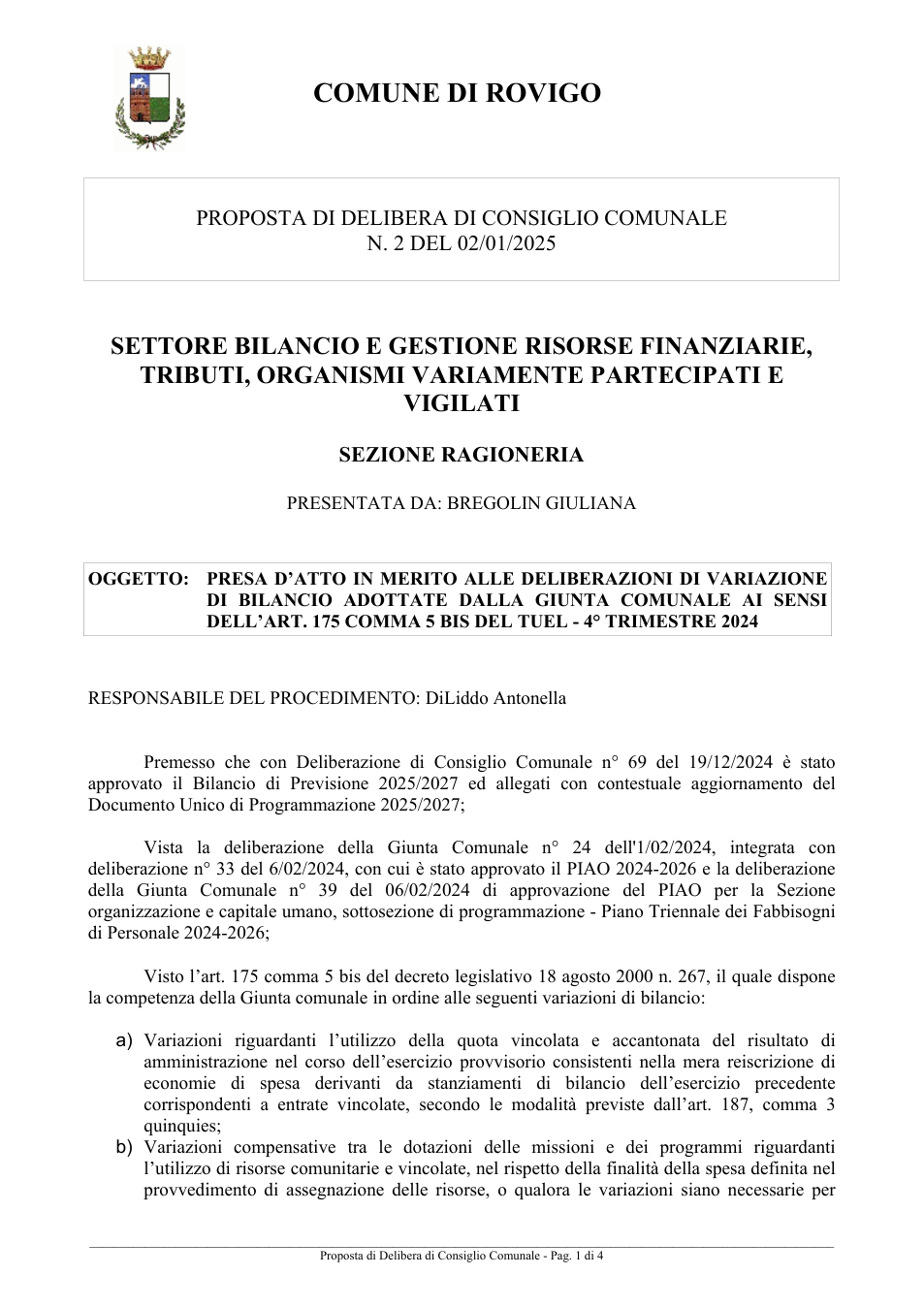 Pagina 1 del documento