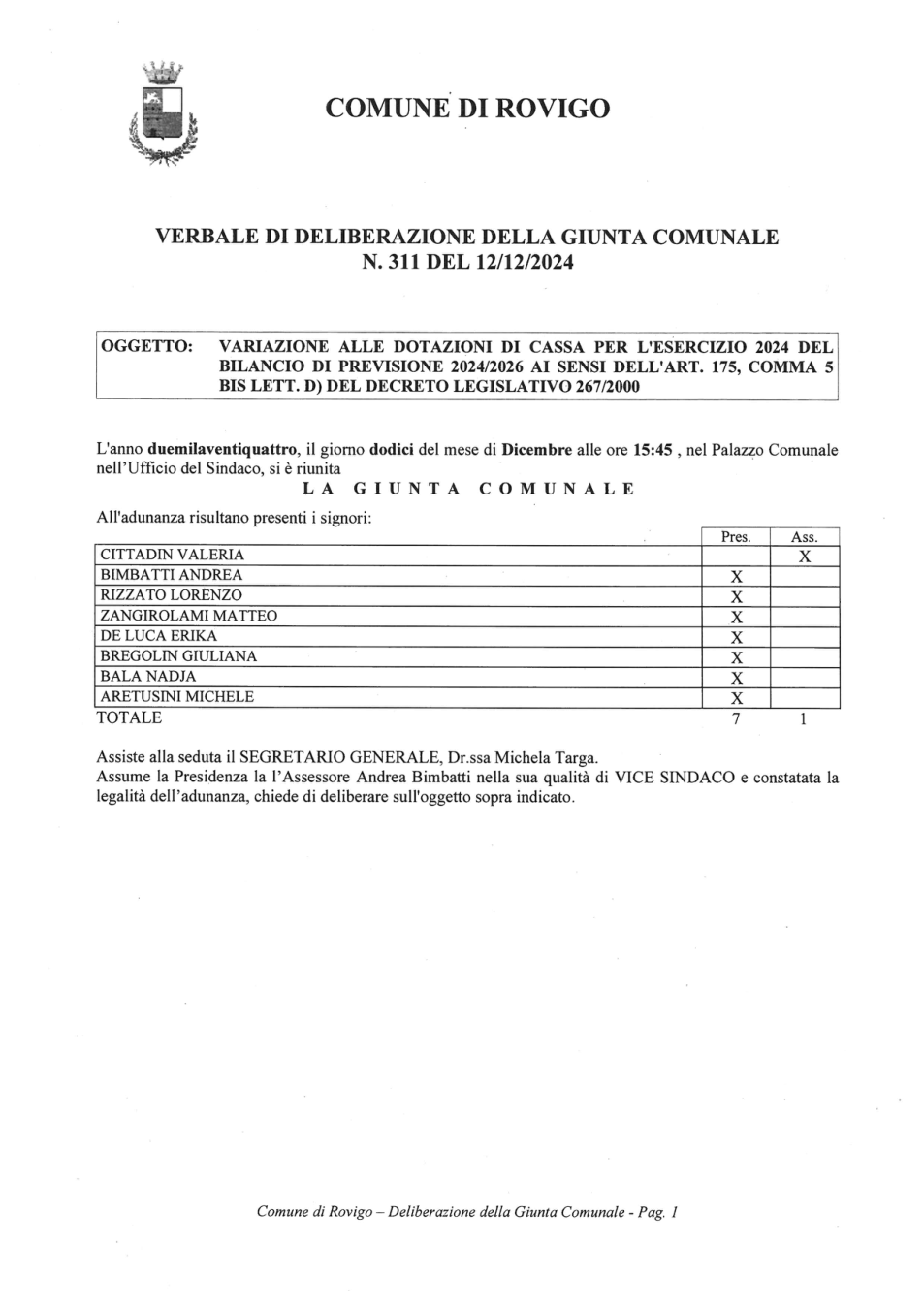 Pagina 1 del documento