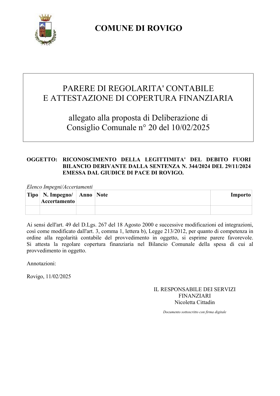 Pagina 1 del documento