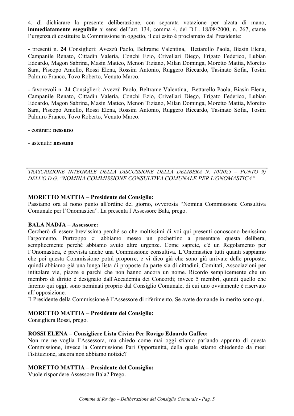 Pagina 5 del documento