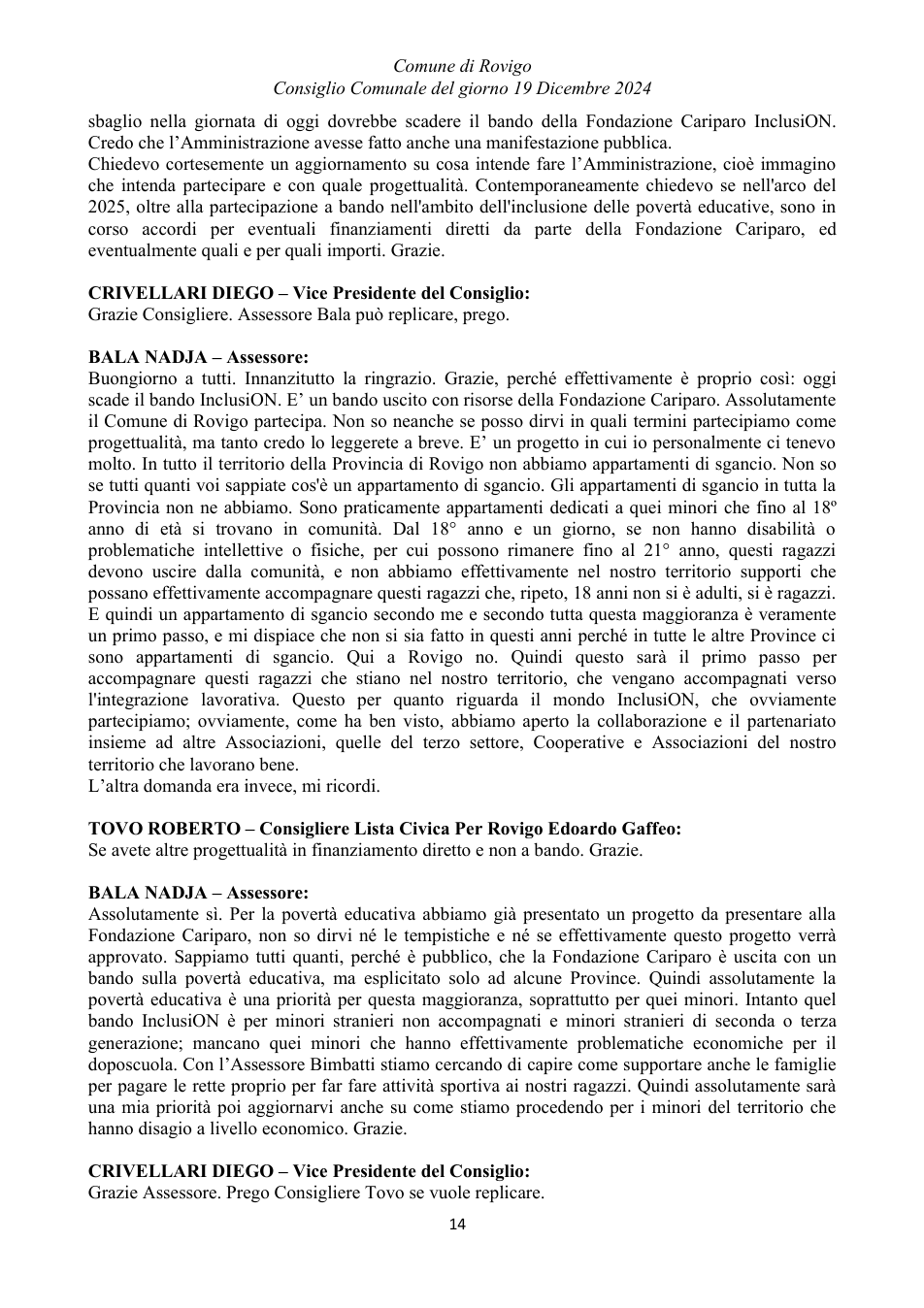 Pagina 14 del documento