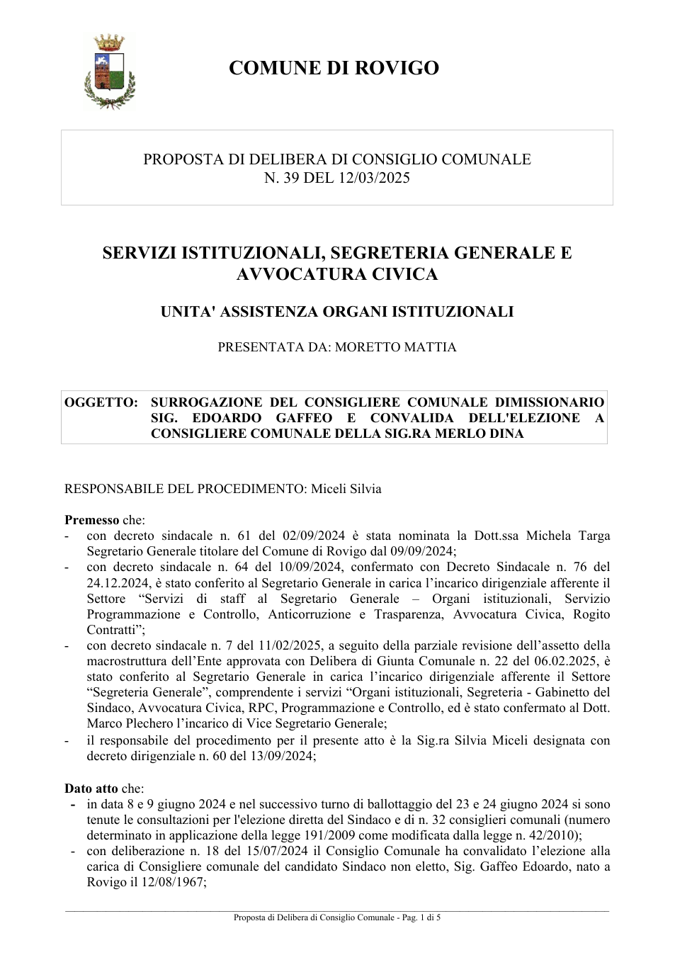 Pagina 1 del documento