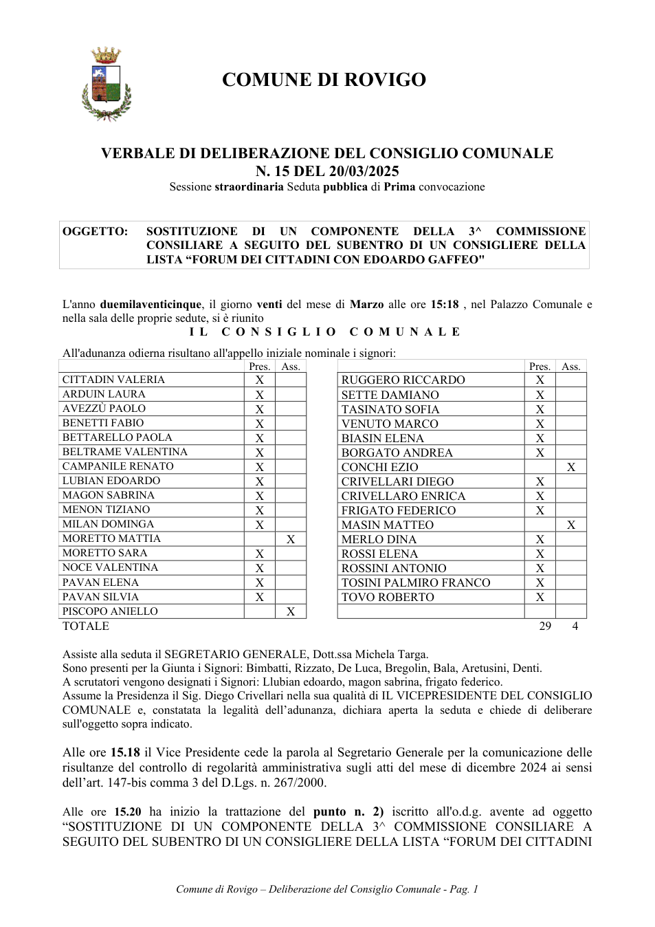 Pagina 1 del documento