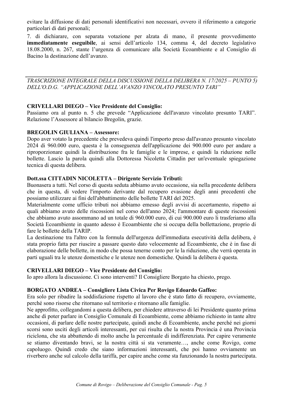 Pagina 5 del documento