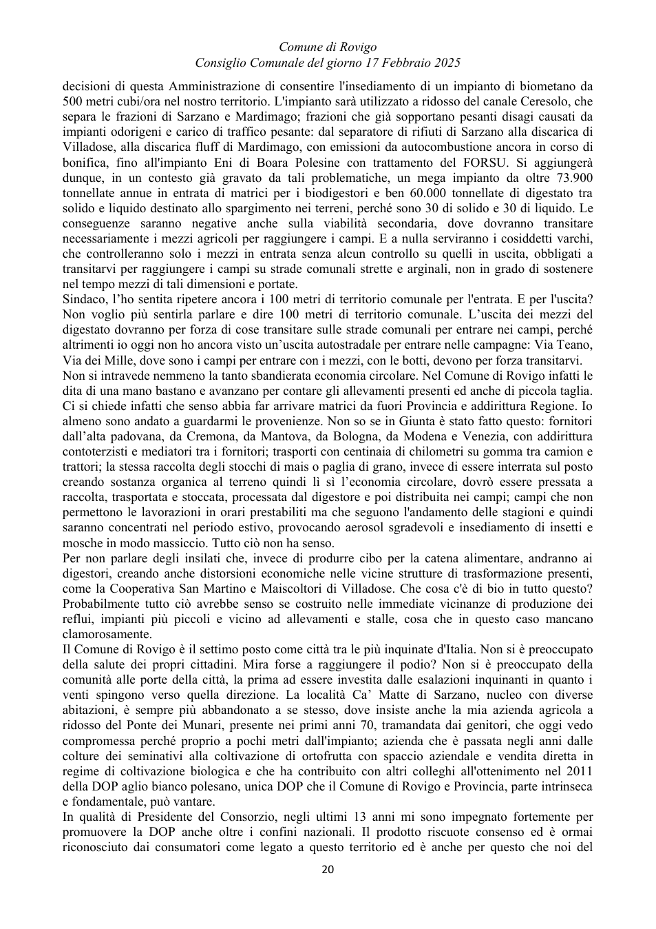 Pagina 20 del documento
