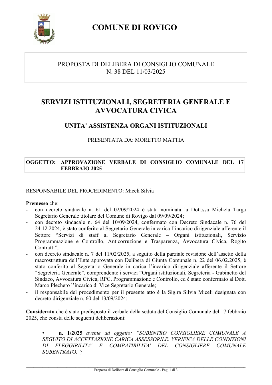 Pagina 1 del documento