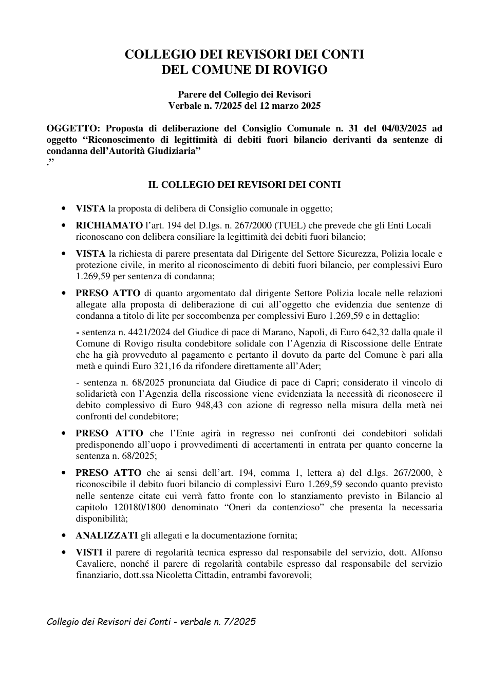 Pagina 1 del documento