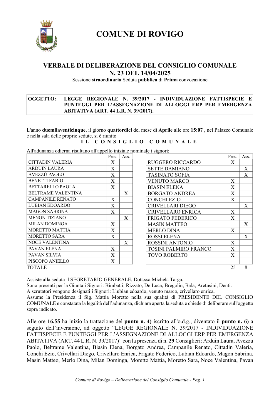Pagina 1 del documento