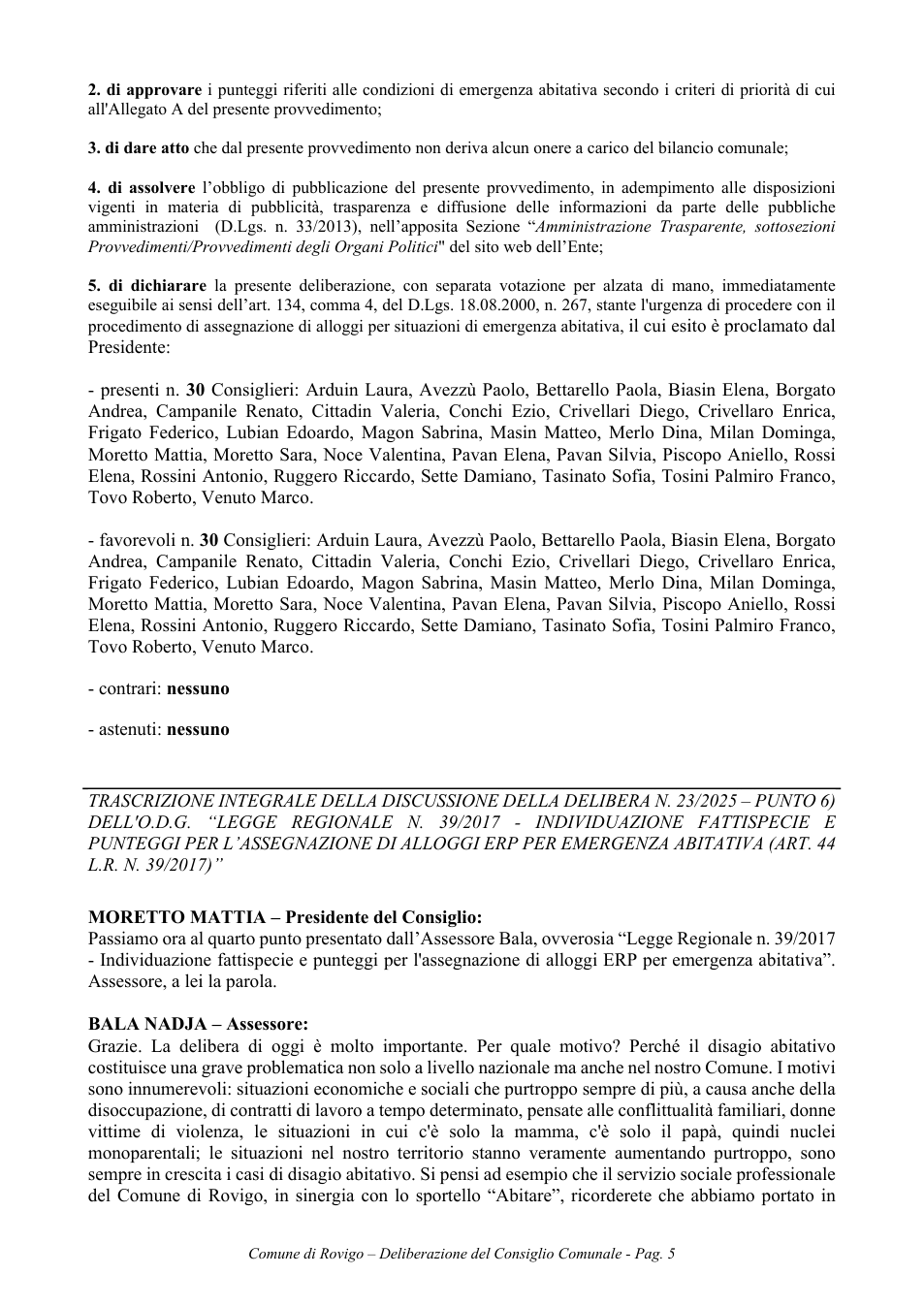 Pagina 5 del documento