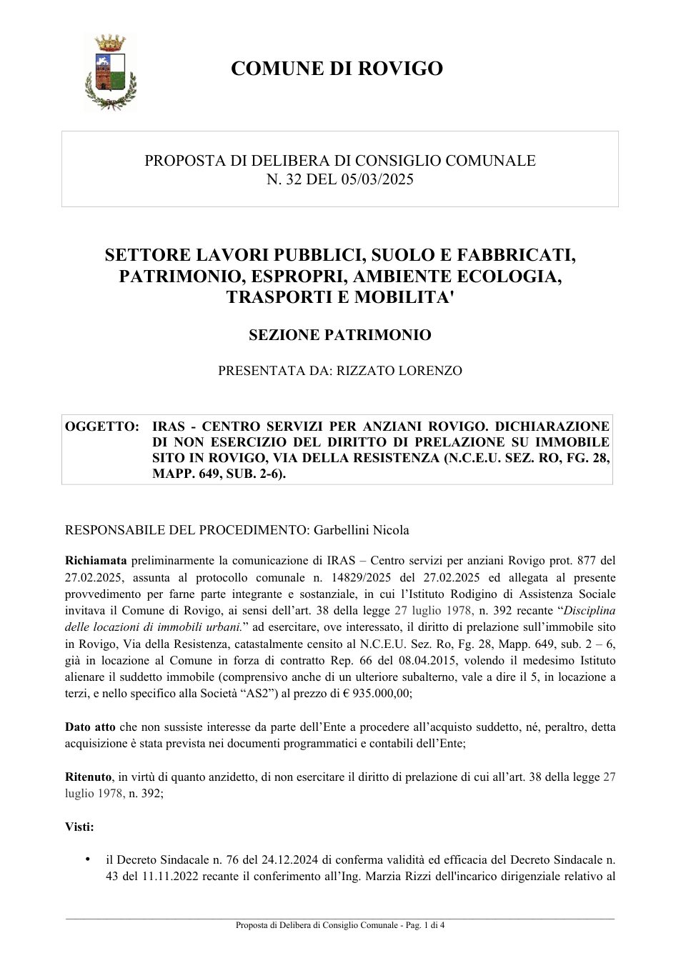 Pagina 1 del documento