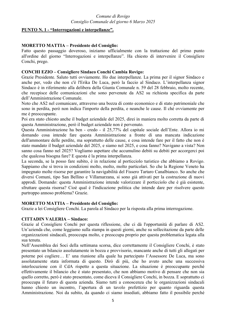 Pagina 5 del documento