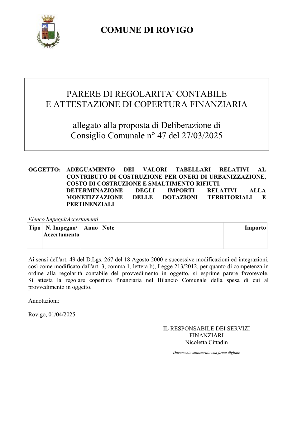Pagina 1 del documento