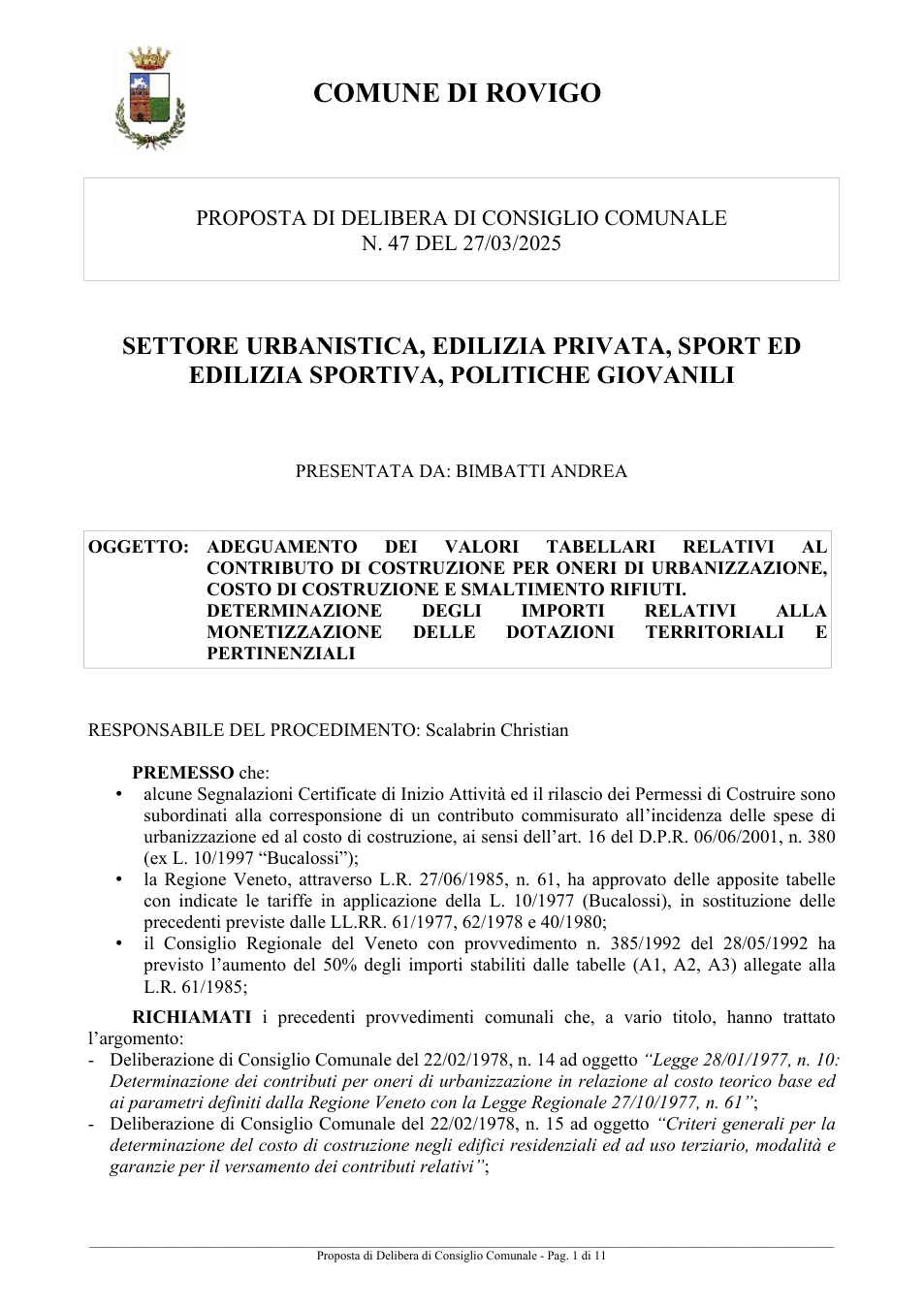 Pagina 1 del documento