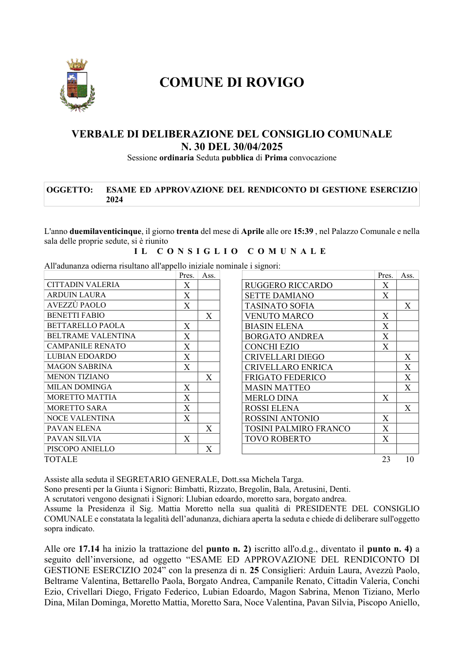Pagina 1 del documento